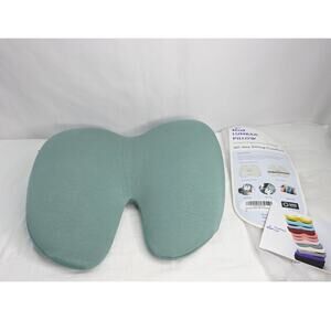 C CUSHION LAB Extra Dense Lumbar Pillow for Lower Back Pain Relief  with Strap
